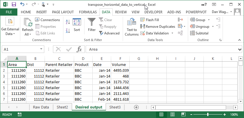 how-to-transpose-horizontal-data-to-vertical-data-for-easy-pivot-tables