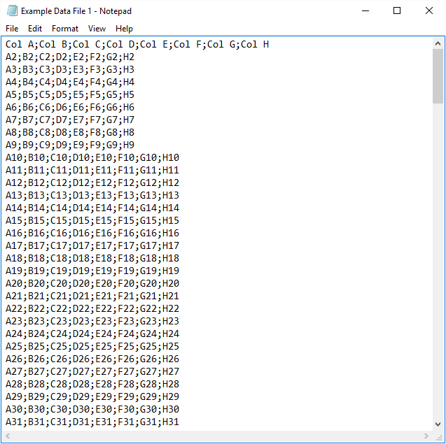 how to convert a file to csv format